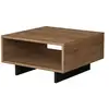 Image de Table basse en bois hola - 60 x 60 x 32 cm - chêneanthracite