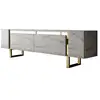 Image de Meuble tv en bois yildiz - 180 x 30 x 50 cm - travertinor