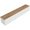 Image de Meuble Tv En Bois "west" - 150 X 32 X 30 Cm - Pin Blanc De L'atlantique