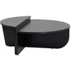 Image de Table Basse En Bois "orion" - 90 X 60 X 30 Cm - Boisnoir