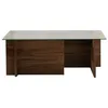 Image de Table basse en bois Vetrino - 105 x 65 x 40 cm - Noyer