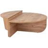 Image de Table Basse En Bois "orion" - 90 X 60 X 30 Cm - Pin Atlantique