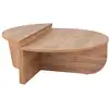 Image de Table basse en bois orion - 90 x 60 x 30 cm - pin atlantique
