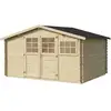 Image de Abri De Jardin En Bois "clairval" - 416 X 301 X 218 Cm - 12.53 M² - 28