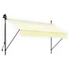 Image de Store banne 350x150 cm avec éclairage led et manivelle - Couleur:Beige