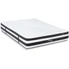 Image de Matelas Ferme 25cm À Ressorts Ensachés Et À Mémoire De Forme Fontainebleau - Confort Optimal-140x190