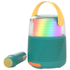 Image de Enceinte Bluetooth Lumineuse Ks-80 Avec Mode Karaoké Et Micro Change Voix Bleu Canard Mobility On Board