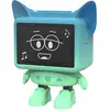 Image de Enceinte Sans Fil 3w Bluetooth 5.3 Modèle Dancing Clock Avec Fonction Réveil Bleu Mobility On Board