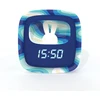 Image de Radio Réveil Enfant Billy Clock Silicone Bleu 17 X 12,5 X 6 Cm Mob