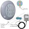 Image de Projecteur couleur Easyled Evo gris clair + télécommande avec boitier pour piscine Béton Panneau LinerCoque Weltico