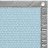 Image de Bâche à Bulles Piscine Bordée 4 côtés 8x4 m Cristal Sol+Guard 500 microns - Oeillets Posés + Bâchette Protection - Direct Usine