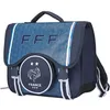 Image de Cartable Scolaire - FFF - Equipe de France - Bleu - 2 Compartiments - Bretelles Ajustables