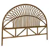 Image de Tête de lit en rotin foncé. L 160 x p3 x h130cm