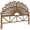 Image de Tête de lit en rotin naturel L 160 x P6 x H130cm