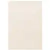Image de Tapis intérieur velours frisé crème. 120 x 170cm poil ras effet bouclette