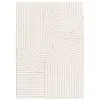 Image de Tapis intérieur motif ethnique arches 200x290cm. poils ras. beige et crème