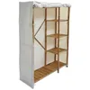 Image de Armoire dressing bambou 3 étagères FIDJI