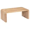 Image de Table basse rectangulaire en acacia massif 100cm