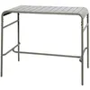 Image de Table haute de jardin métal 4 places. kaki. 120 x 70 x 95cm