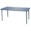Image de Table de jardin métal 6-8 places. marine. Amelia. 160x90xH72.5cm