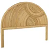 Image de Tête de lit en rotin naturel. bois clair. bohème. L160 x P4.5 x H130cm