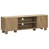 Image de Meuble TV exotique décor bois de manguier 2 portes 155cm Pondi