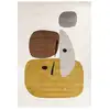 Image de Tapis géométrique hommage à joan miró collage - 200 x 290 cm