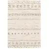 Image de Tapis shaggy ethnique doux et volumineux bloom - 120 x 170 cm