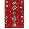 Image de Tapis épais et confortable style ethnique native - 140 x 200 cm
