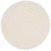 Image de Tapis rond design avec effet sculpté cleo - 160 x 160 cm