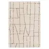 Image de Tapis à poils longs design doux et volumineux teleia - 120 x 170 cm