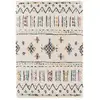Image de Tapis shaggy motifs ethniques doux et volumineux tuareg - 200 x 290 cm