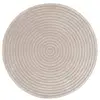 Image de Tapis rond design avec effet sculpté cleo - 160 x 160 cm