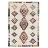 Image de Tapis intérieur doux à motifs ethniques contemporains sirocco - 80 x 150 cm
