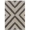 Image de Tapis en jute et polyester recyclé basalte - 120 x 170 cm