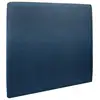 Image de Tete De Lit Tapissée Tissu Bleu L 180 Cm - Ep 10 Cm Rembourré