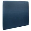 Image de Tete de lit Tapissée Tissu Bleu L 140 cm - Ep 10 cm rembourré - Tête de lit design en bois massif