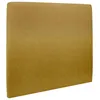 Image de Tete De Lit Tapissée Tissu Jaune L 160 Cm - Ep 10 Cm Rembourré