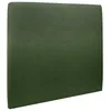 Image de Tete De Lit Tapissée Tissu Vert L 200 Cm - Ep 10 Cm Rembourré