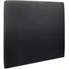 Image de Tete De Lit Tapissée Tissu Noir L 200 Cm - Ep 10 Cm Rembourré