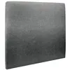 Image de Tete de lit Tapissée Tissu Gris anthracite L 160 cm - Ep 10 cm rembourré - Tête de lit design en bois massif