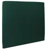 Image de Tete de lit Tapissée Velours Vert L 180 cm - Ep 10 cm rembourré - Tête de lit design en bois massif