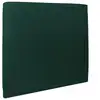 Image de Tete De Lit Tapissée Velours Vert L 140 Cm - Ep 10 Cm Rembourré