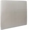 Image de Tete De Lit Tapissée Velours Gris Clair L 160 Cm - Ep 10 Cm Rembourré