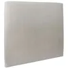 Image de Tete de lit Tapissée Velours Gris clair L 140 cm - Ep 10 cm rembourré - Tête de lit design en bois massif