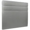 Image de Tete De Lit Lignes Bouclette Gris L 200 Cm - Ep 10 Cm Rembourré