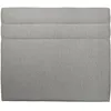 Image de Tete De Lit Lignes Bouclette Gris L 160 Cm - Ep 10 Cm Rembourré