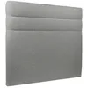 Image de Tete de lit Lignes Bouclette Gris L 160 cm - Ep 10 cm rembourré - Tête de lit design en bois massif
