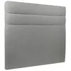 Image de Tete de lit Lignes Bouclette Gris L 140 cm - Ep 10 cm rembourré - Tête de lit design en bois massif