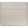 Image de Tete De Lit Lignes Bouclette Beige L 160 Cm - Ep 10 Cm Rembourré